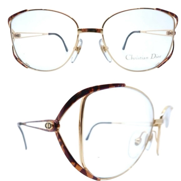 Iconic 1980’s Christian Dior Butterfly Eyeglasses Frames, Made in Austria,Unworn - Picture 1 of 4